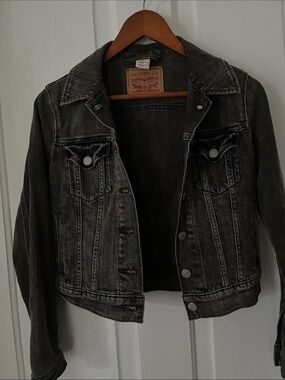 Levi Black Denim Jacket